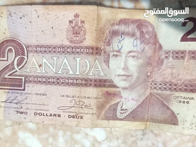 2 دولار كندا الملكه اليزابيث