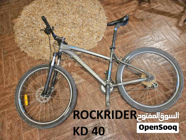 دراجتين للبيع بحالة جيدة مقاس 26: ROCKRIDER HUMMER (can be folded) قابلة     للطي
