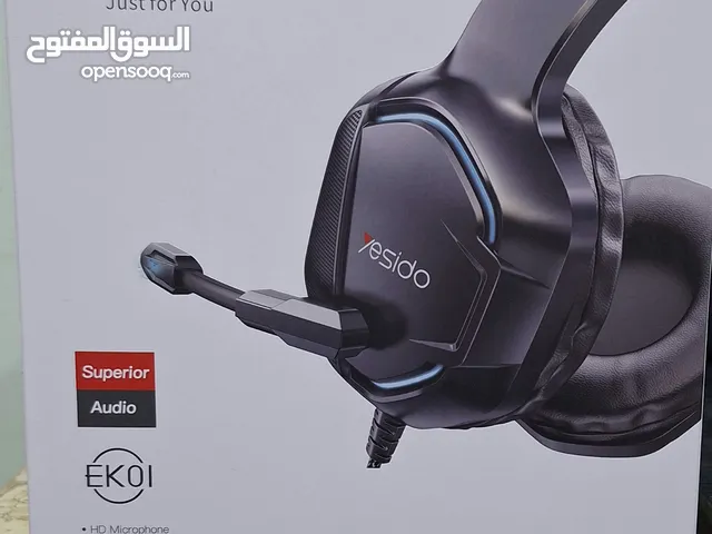 للبيع سماعه من شركة yesido مستخدمه 5 ايام فقط