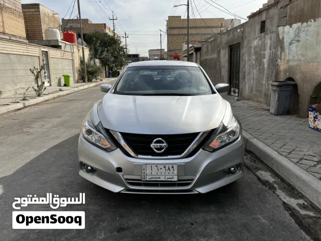 نيسان التيما للبيع رقم بصرة بأسم وارد امريكي ضرربسيط جاملغ وبنيد بدون دواخل حادث سطحي فقط موديل 2018