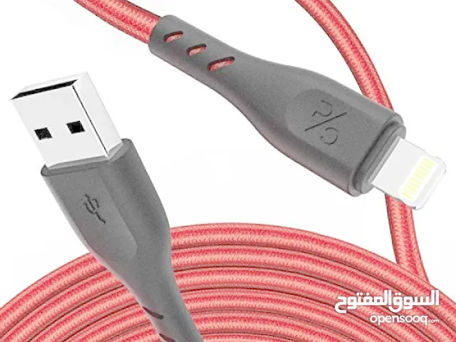 USB CABLE WIRE FOR IPHONE كابلات آيفون الى يوسبي  