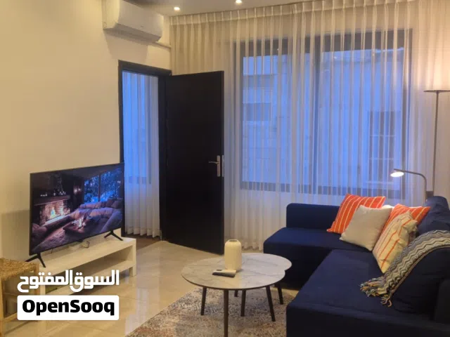 50 m2 1 Bedroom Apartments for Rent in Amman Jabal Al-Lweibdeh