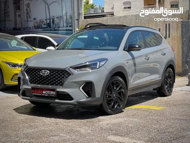 هونداي توسان N_line دفعه 80,000 نقدي والباقي 2500 شهري