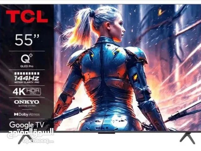 TCL 558T8B 4K 144 HZ Gaming حجم 55 تلفزيون مصمم للالعاب