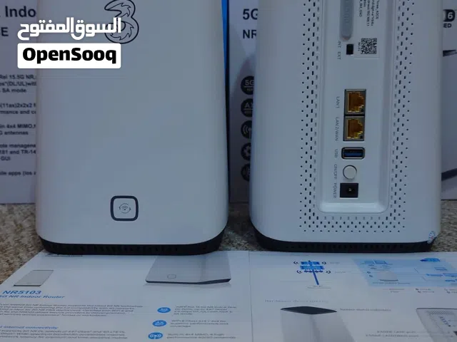 راوتر مستخدم ZYXEL  NR5103E cat19 Wifi 6 4.67Gbps 5G EE  شبكتين واي فاي 2.4 و 5.8 واي فاي 6 ممكن  ر