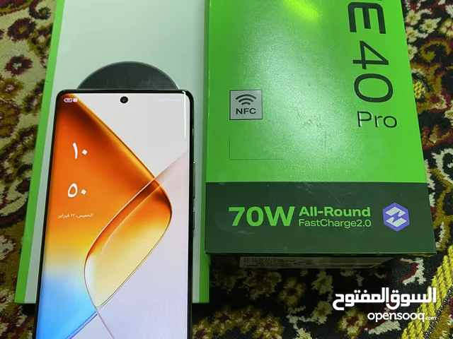 Infinix Note 40 Pro 256 GB in Basra