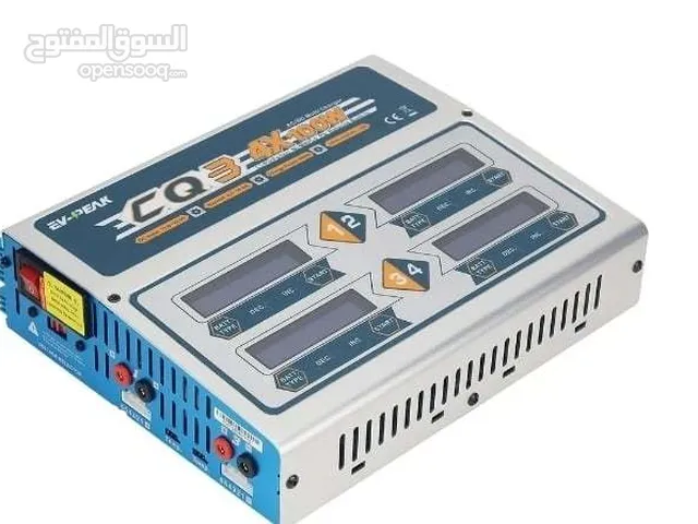 يتوفر لدينا جهاز شاحن الخلايا #Smart_charge يحتوي على اربع مداخل ..
