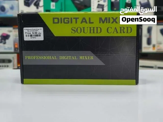 Professional Digital Mixer X3 Sound Card