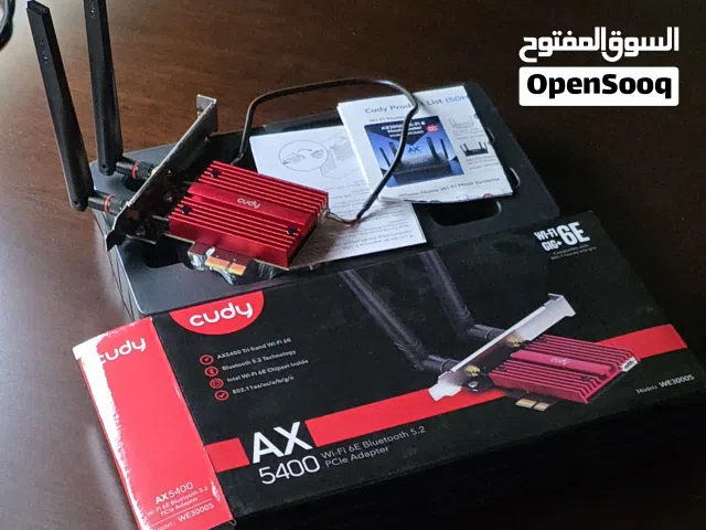 Cudy AX5400 Wi-Fi 6E PCIe Adapter (Intel Chipset) and Bluetooth 5.2