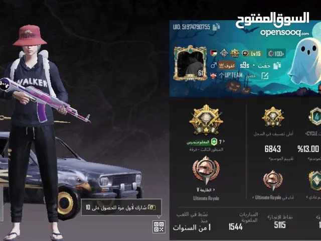 Pubg Accounts and Characters for Sale in Amman