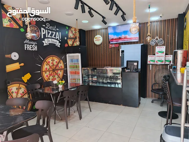مطعم كامل للمناقيش والبيتزا والسناكات للبيع عدة مطعم كاملة للبيع بداعي السفر