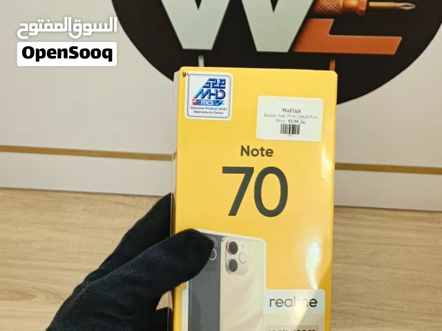 Realme note 70  ROM:128 RAM:4GB Colour: obsidian black RMX5313