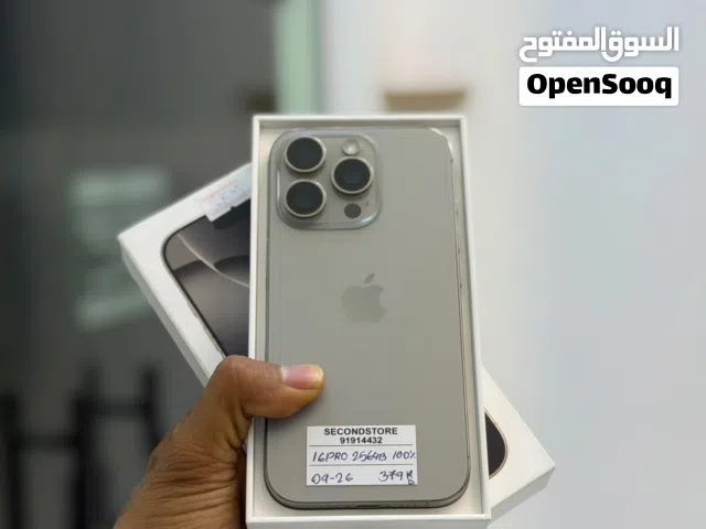 iPhone 16 Pro 256 GB Apple warranty till 9/26- Good BH - Fine condition