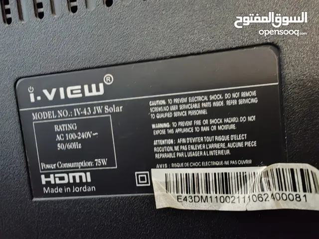 شاشه اي فيو ابحاله وكاله فل سمارت معها ريموت وحماله