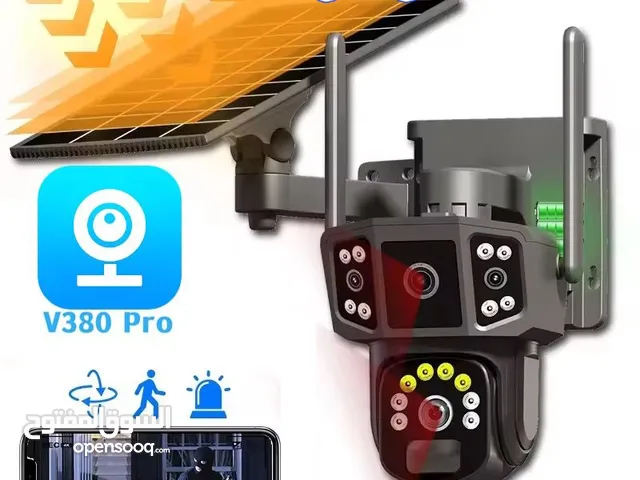 عرض خاص! كاميرا مراقبة 4G بالطاقة الشمسية - 3 عدسات ودقة 9MP كيمرات مراقبه