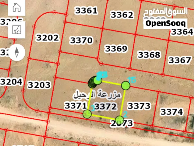 أرض سكني، داخل التنظيم، كامل الخدمات