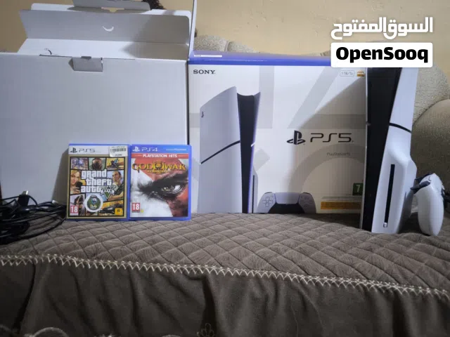PS5 Slim الشكل الجديد الطافي انتاج 2026