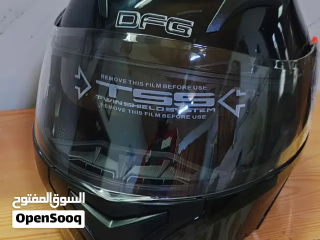#توصيل_مجاني خوذ ماركة DFG كوالتي عالي جدا فك متحرك مع نضارات واقية من الاشعة فوق البنفسجية
