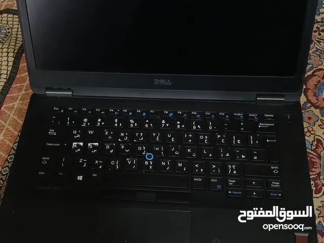 لاب ديل 7470  i7gel6 ram 8g hard 256m2 vag antel