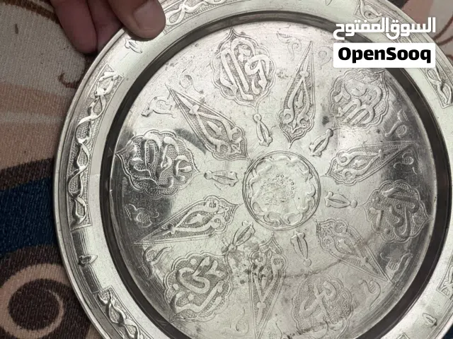تعليقه حائط إسلاميه انتيك نحاس مطليه فضه قطرها 25 سم