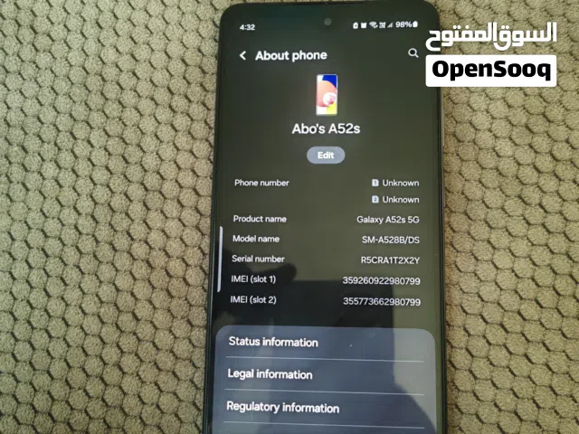 samsung A52s 5G