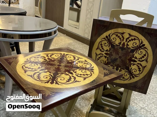 طاولات خشب قشره مارتكليه