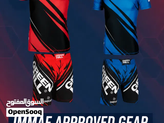 Official IMMAF MMA Gear Set – Rash Guard & Shorts