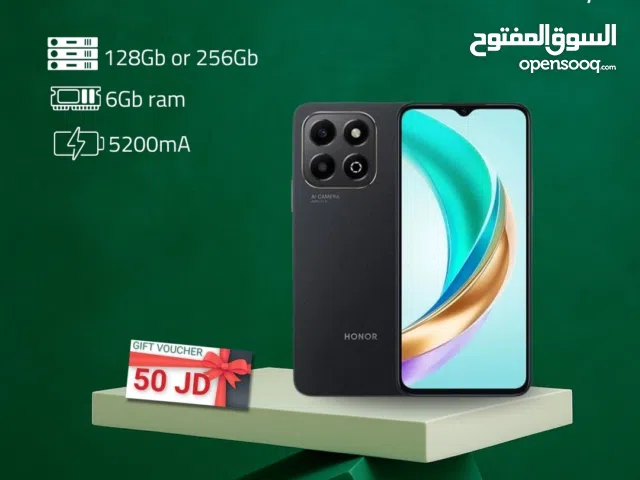 HONOR X6B ( 256GB\128GB ) / RAM 6 NEW /// هونزر اكس 6 بي ذاكرة 128\256 الرام 6 الجديد