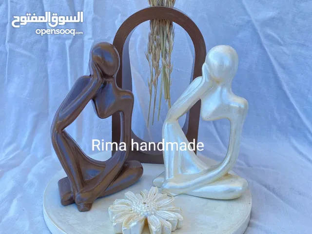 طقم كونكريت ديكوري مميز بالوان هاديه وترندي تليق علي اي ديكور متوفر فوري ع الاستلام