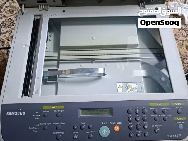 طابعة سامسونغ ليزرية متعددة الوظائف ابيض واسود