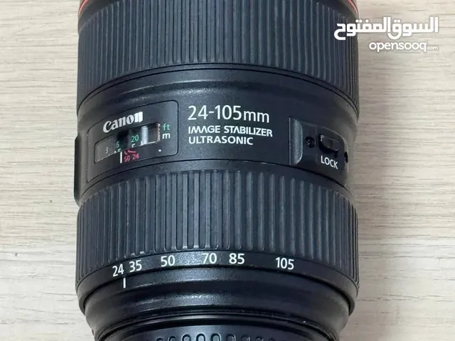 عدسه 24-105 كانون اصدار ثاني بحاله الوكاله