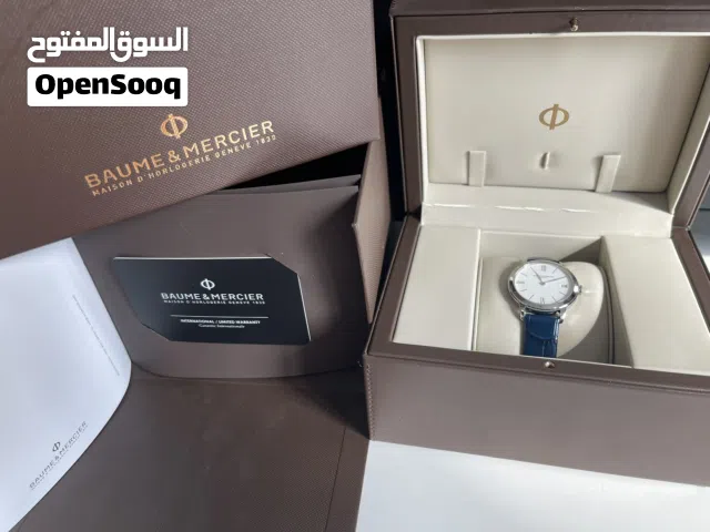 It’s a BAUME & MERCIER watch Swiss made. With certificate for authenticity! Meet up in old souq