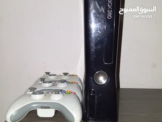 اكس بوكس 360 مستعمل نظيف 600 لعبة 3 اجهزة تحكم الرقم و كاميرا الاستشعار الاصلية الرقم واتساب فقط