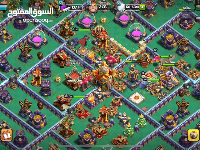 Clash of clans town hall 16 almost max account
