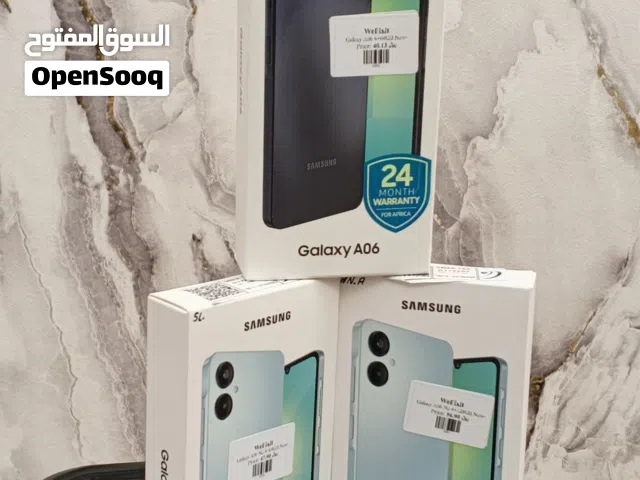 EXCLUSIVE OFFER SUMSUNG GALAXY A06 5G 4+128GB MODEL:AO66B/DS COLOUR:LIGHT GREEN