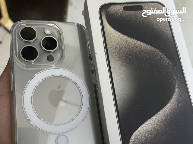 ايفون 15برو مستعمل بحاله الحديد