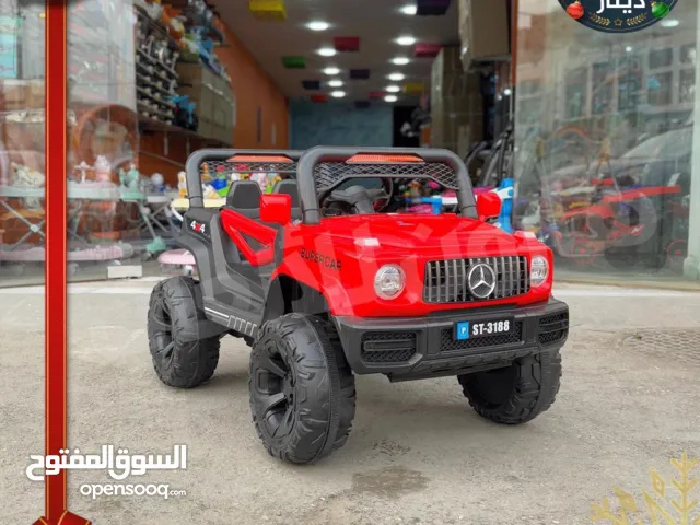 سيارة شحن جامبو 4 ماتور اعلى صنف فل إضافات مع روموت و شاحن و هزاز من المصنع مباشره بأفضل جوده