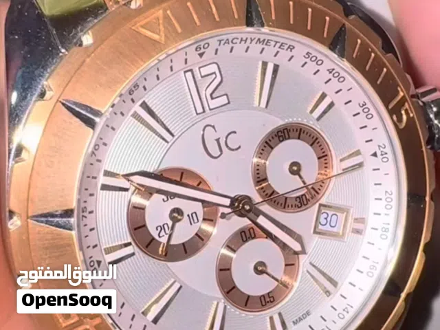 ساعة فخمة جديدة ماركة GC ملكية أنيقة