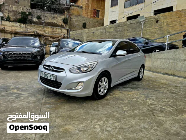 هونداي اكسنت فحص ممتاز 2017 ايد اولى فل ما عدا فتحه