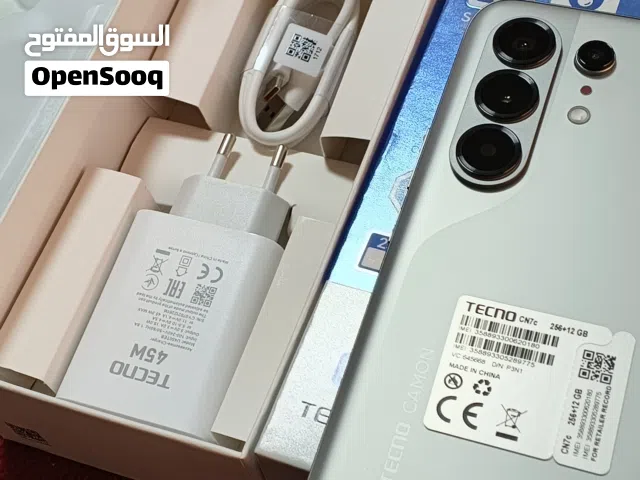 تيكنو CAMON 50 Ultra 5G رام 24g ذاكرة 256gجديد كفالة تكنو مشغل 5 ايام