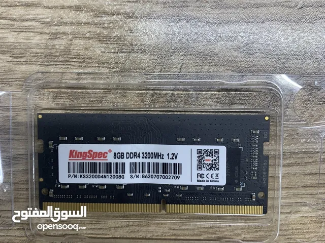 رام لابتوب KingSpec 2*8 3200hz