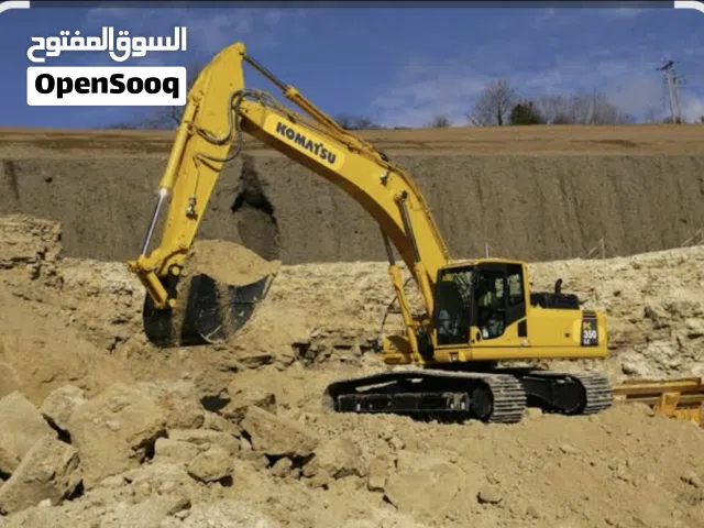 للايجار حفار واطارات for rent chain excavator جي سي بي شيول