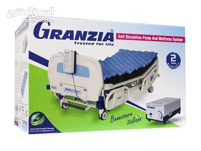 Air Mattress Granzia anti-sore mattress with Italian design. Anti-suction mattress and pump system.