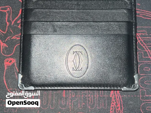 Cartier calfskin 6 cards card holder كارد هولدر كارتيير يتسع 6 بطاقات مع جيب للعملات