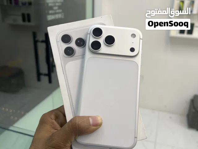 Apple iPhone 17 Pro Max -256GB- Silver  Storage, NEW  Condition, Box Included  with apple warranty