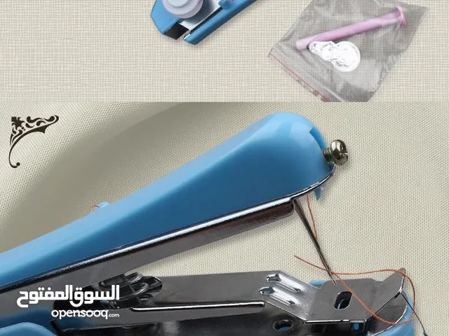 portable Mini Handheld Manual Stitch Clothes Fabrics Sewing Machine easy use جهاز خياطة صغير متنقل