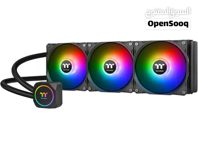 مبرد مائي أصلي ثيرمال تيك للمعالجات THERMALTAKE 3X RGB FANS LIQUID COOLING FOR INTEL LGA 1700 - AMD