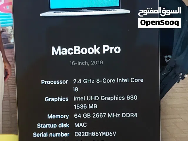 macOS Apple for sale  in Hawally