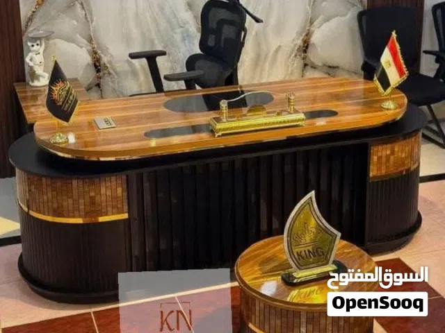 مكتب مدير فخم جديد اثاث مكتبي