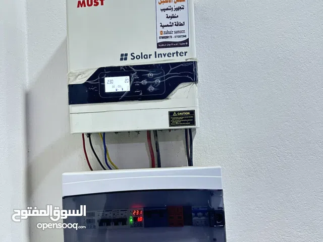 إنفيرتر 3 كيلو و بطارية بور زون عدد أربع